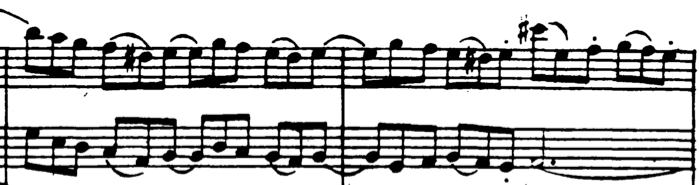 高い音に十字架を模した♯が現れます
