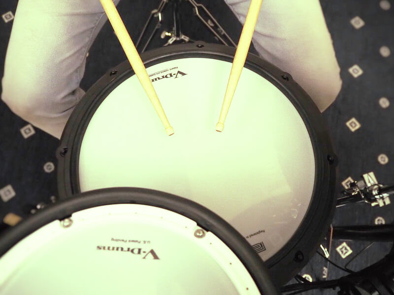 「当時V-Drumを手に入れたことは自分にとって大きかったです。」